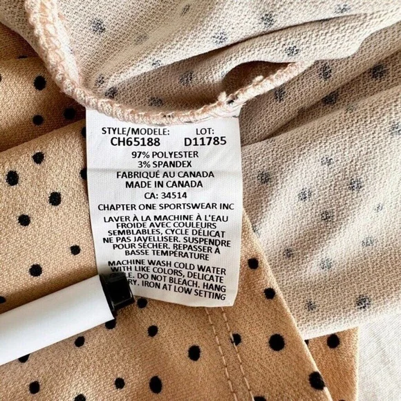 Jules & Leopold Women's Half Sleeve Ruched Top Womens Sz Small Beige Nude - Picture 7 of 9